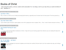 Tablet Screenshot of doulos-of-christ.blogspot.com