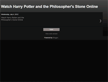 Tablet Screenshot of harry-potter-full-movie.blogspot.com