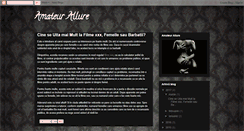 Desktop Screenshot of amateurallure.blogspot.com