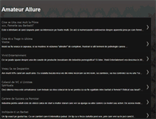Tablet Screenshot of amateurallure.blogspot.com