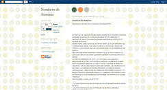 Desktop Screenshot of nombredom.blogspot.com