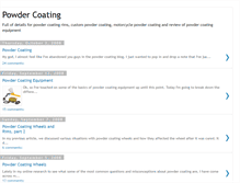 Tablet Screenshot of powdercoatingbeginners.blogspot.com