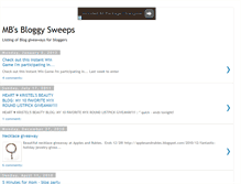Tablet Screenshot of bloggysweeps.blogspot.com