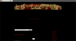Desktop Screenshot of cronachediunera.blogspot.com