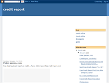Tablet Screenshot of creditreport-conference.blogspot.com
