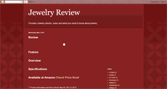 Desktop Screenshot of jewelryu-review.blogspot.com