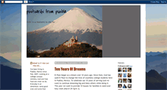 Desktop Screenshot of postcardsfrompuebla.blogspot.com