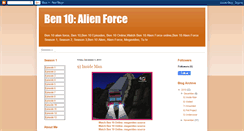 Desktop Screenshot of ben10-alien-force.blogspot.com