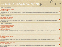 Tablet Screenshot of derechointernacionalprivadodueduap.blogspot.com