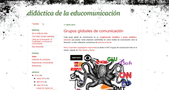 Desktop Screenshot of educomunicacion-aprendizaje.blogspot.com