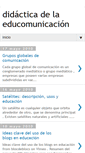 Mobile Screenshot of educomunicacion-aprendizaje.blogspot.com