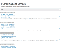 Tablet Screenshot of bestbuy4caratdiamondearrings.blogspot.com