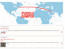 Tablet Screenshot of jumppuddles.blogspot.com