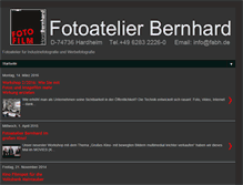 Tablet Screenshot of fotoatelierbernhard.blogspot.com