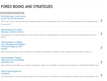 Tablet Screenshot of forexbookandstrategy.blogspot.com