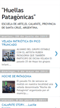 Mobile Screenshot of huellaspatagonicas-huellas.blogspot.com