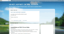 Desktop Screenshot of dotnet-naresh.blogspot.com