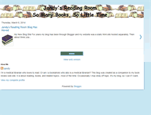 Tablet Screenshot of jandysbooks.blogspot.com