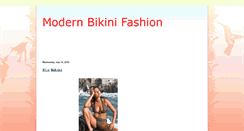 Desktop Screenshot of modern-bikini.blogspot.com