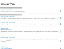 Tablet Screenshot of ciclosdevida1.blogspot.com