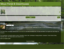 Tablet Screenshot of miouxfloristgreenhouses.blogspot.com
