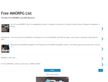 Tablet Screenshot of bestfreemmorpglist.blogspot.com