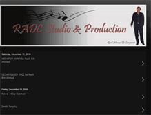 Tablet Screenshot of composerrosliahmad.blogspot.com