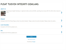 Tablet Screenshot of integriti-gemilang.blogspot.com