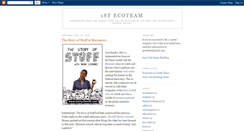 Desktop Screenshot of 1stecoteam.blogspot.com