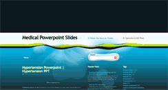 Desktop Screenshot of medicalslide.blogspot.com