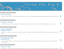 Tablet Screenshot of livingthebigd.blogspot.com