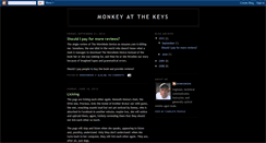 Desktop Screenshot of monkeykeys.blogspot.com