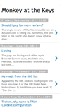 Mobile Screenshot of monkeykeys.blogspot.com