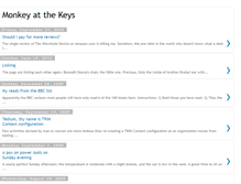 Tablet Screenshot of monkeykeys.blogspot.com