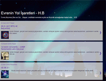Tablet Screenshot of evreninyolisaretleri.blogspot.com