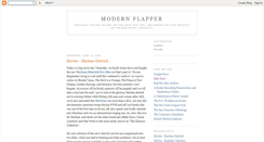 Desktop Screenshot of modern-flapper.blogspot.com