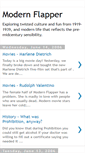 Mobile Screenshot of modern-flapper.blogspot.com