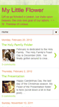 Mobile Screenshot of lovemylittleflower.blogspot.com