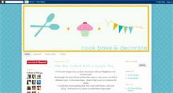 Desktop Screenshot of cookbakeanddecorate.blogspot.com