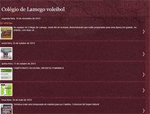Tablet Screenshot of colegiolamegovoleibol.blogspot.com