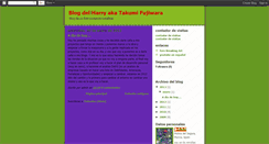 Desktop Screenshot of blogdeunfrikiakaharry.blogspot.com