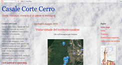 Desktop Screenshot of casalecortecerro.blogspot.com