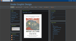 Desktop Screenshot of drakegraphicdesign.blogspot.com