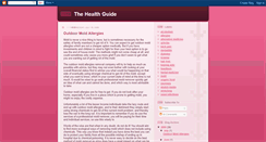 Desktop Screenshot of jennyshealthguide.blogspot.com