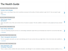 Tablet Screenshot of jennyshealthguide.blogspot.com