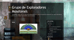 Desktop Screenshot of mosetenes.blogspot.com