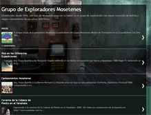 Tablet Screenshot of mosetenes.blogspot.com
