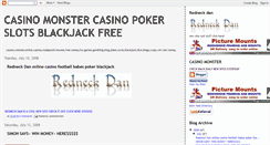 Desktop Screenshot of casinomonster.blogspot.com