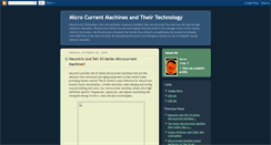 Desktop Screenshot of microcurrenttechnology.blogspot.com