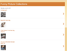 Tablet Screenshot of funnypicturescollections.blogspot.com